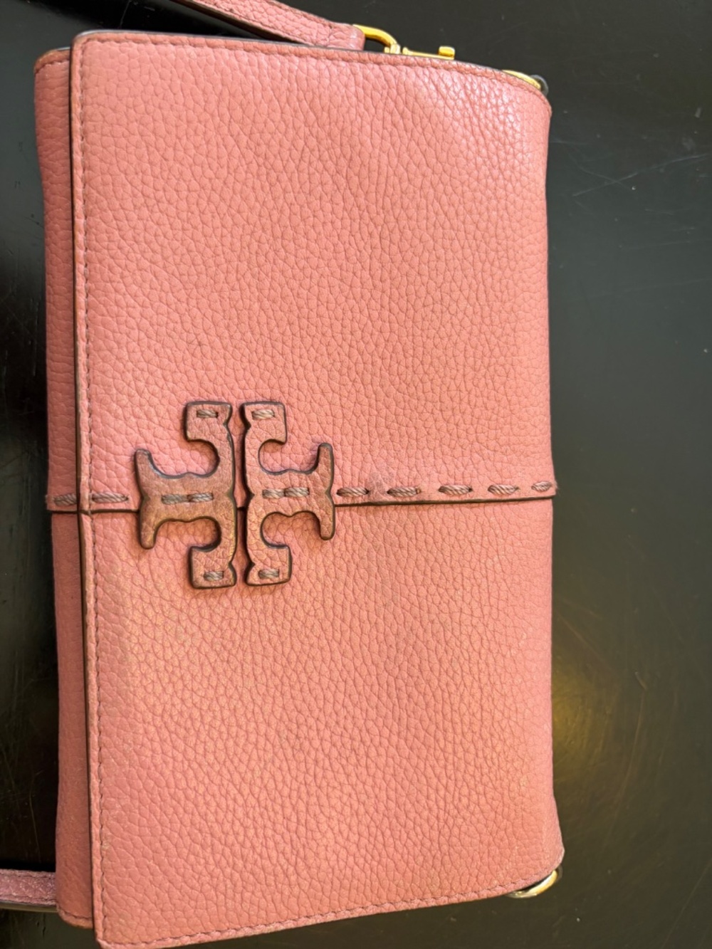 Tory Burch Wallet-style purse, pale pink - Picture 2 of 7